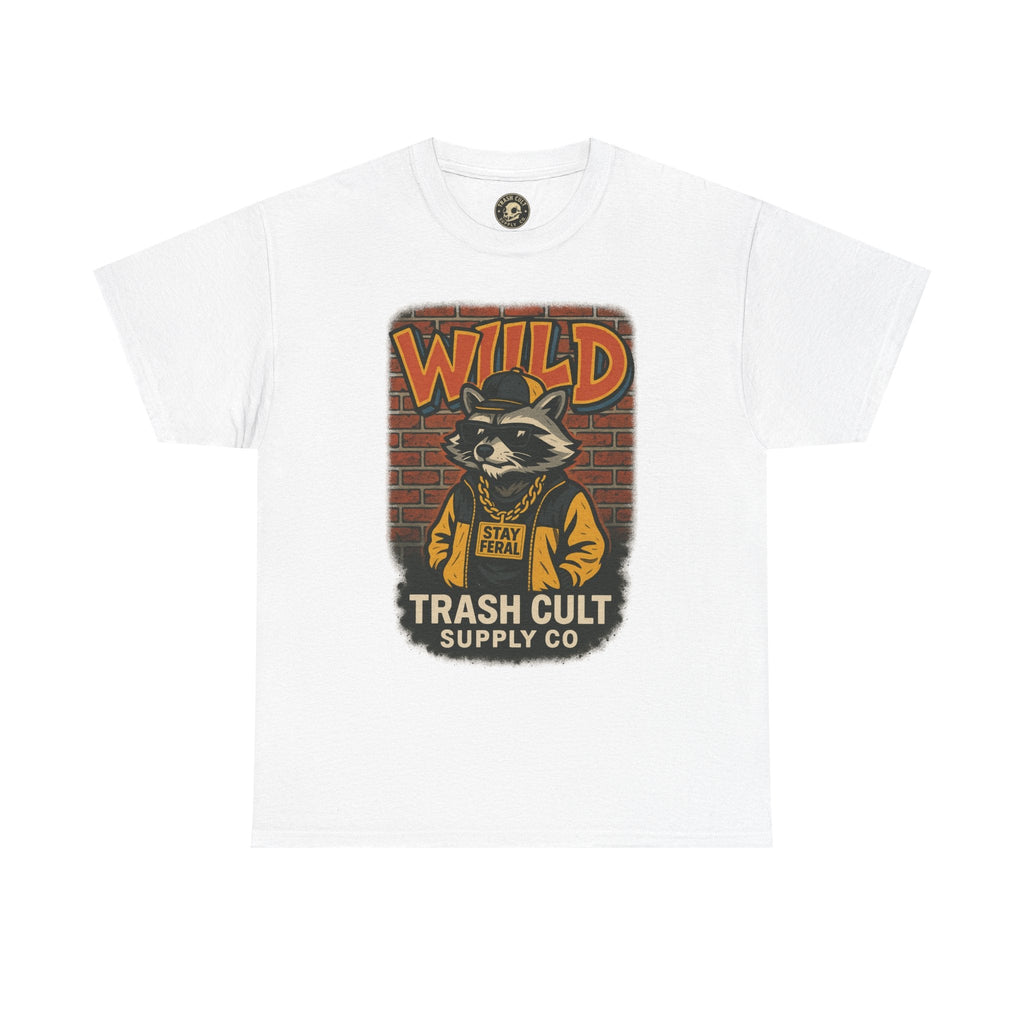 Wild Trash Cult Unisex Tee, Retro Animal T-Shirt, Graphic Tee, Eco-Conscious Apparel, Gift for Nature Lovers, Casual Streetwear