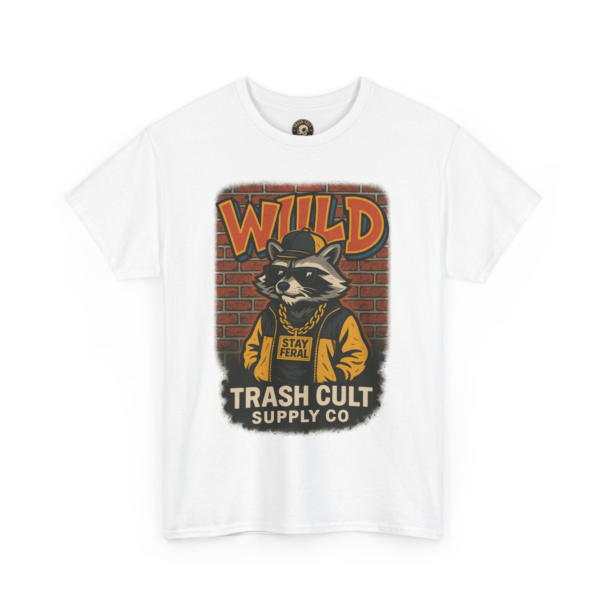 Wild Trash Cult Unisex Tee, Retro Animal T-Shirt, Graphic Tee, Eco-Conscious Apparel, Gift for Nature Lovers, Casual Streetwear