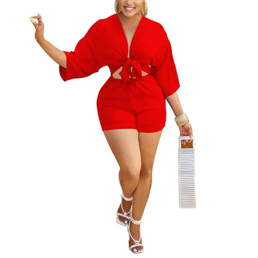 MUNSIEUR Women's Romper Set