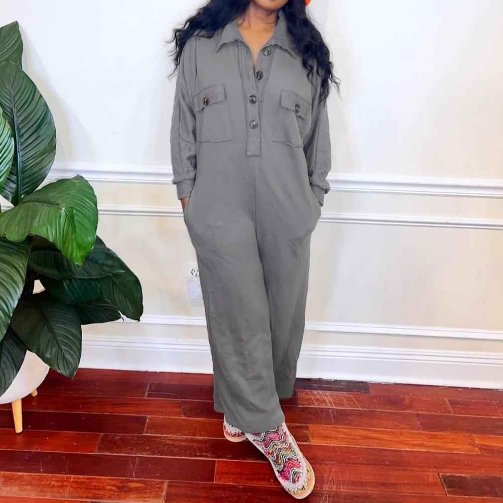 Oversized Casual Jumpsuit