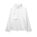 Polka Dot Satin Blouse