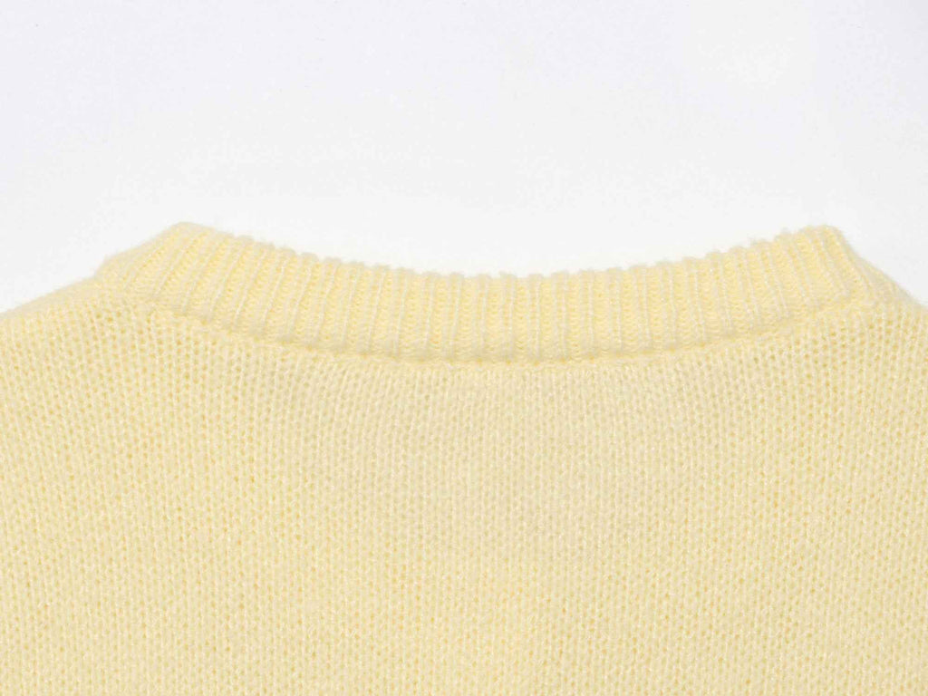 Long Sleeve Knitted Cardigan Sweater