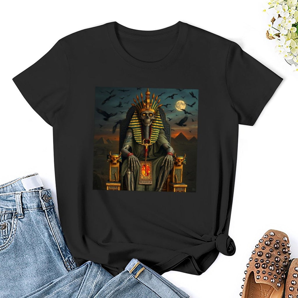 Munsieur Pharaoh's Reign Collection Women's T-Shirt (High Definition & Front Printing)