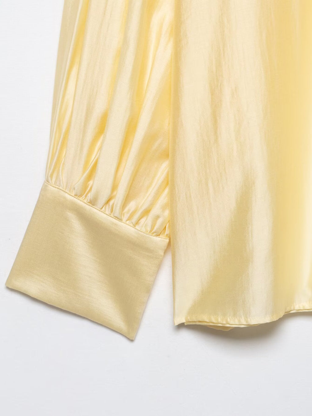 Women's Satin Bowknot Blouse