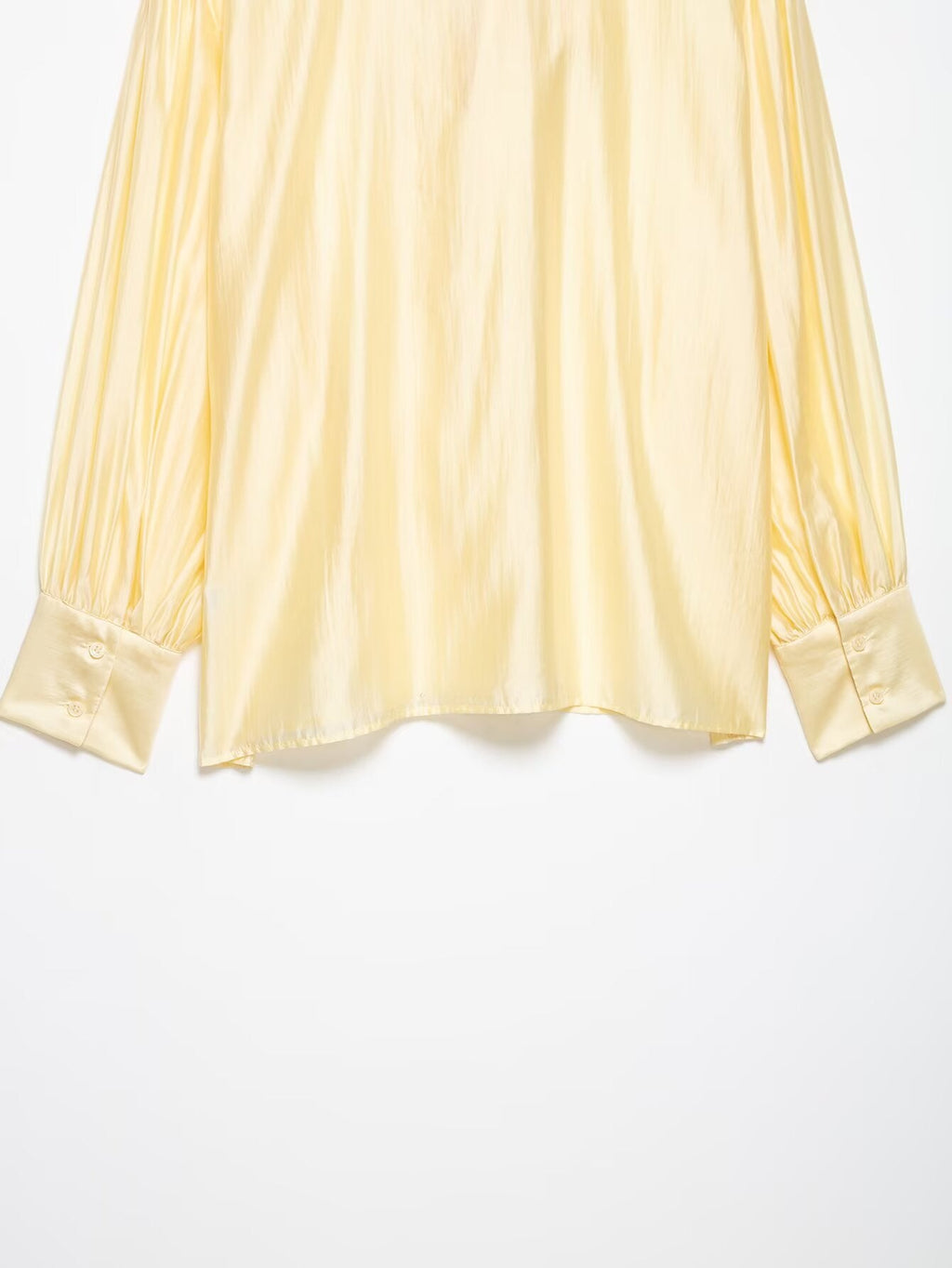 Women's Satin Bowknot Blouse