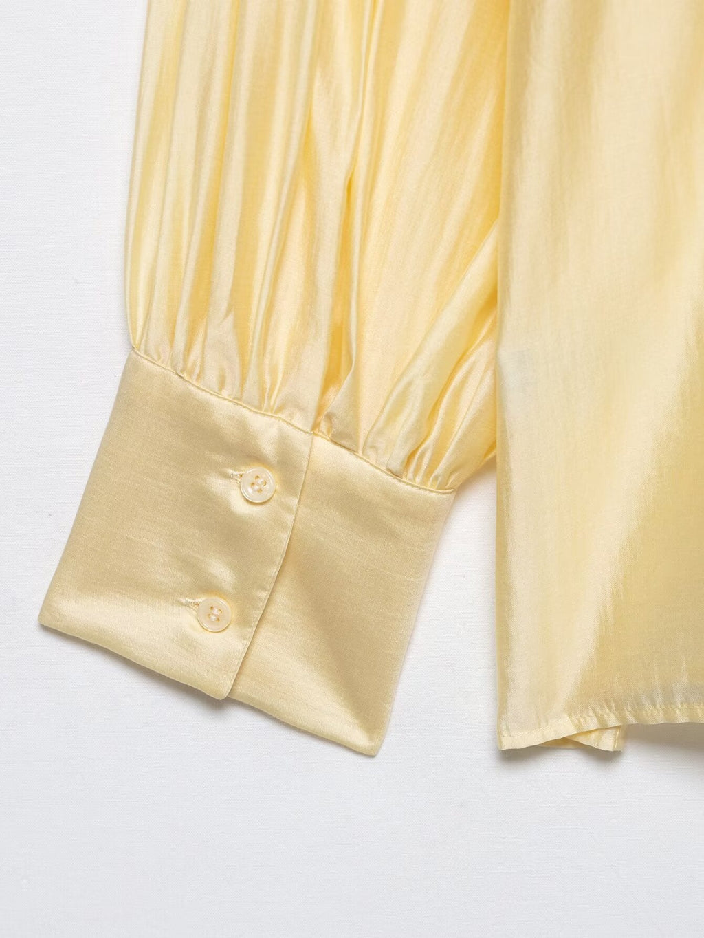 Women's Satin Bowknot Blouse