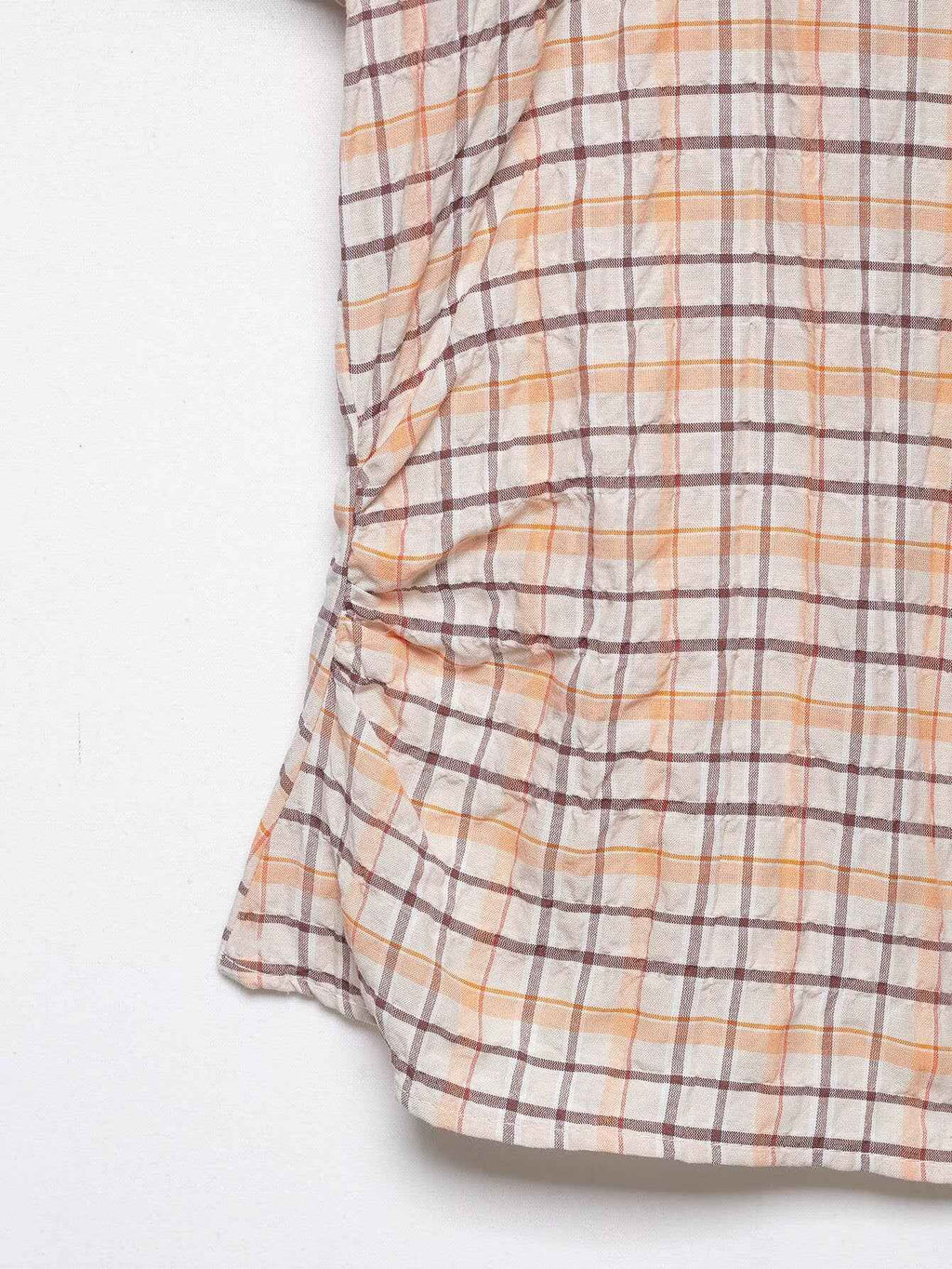 Spring Slim Slimming Balloon Sleeve Poplin T-shirt