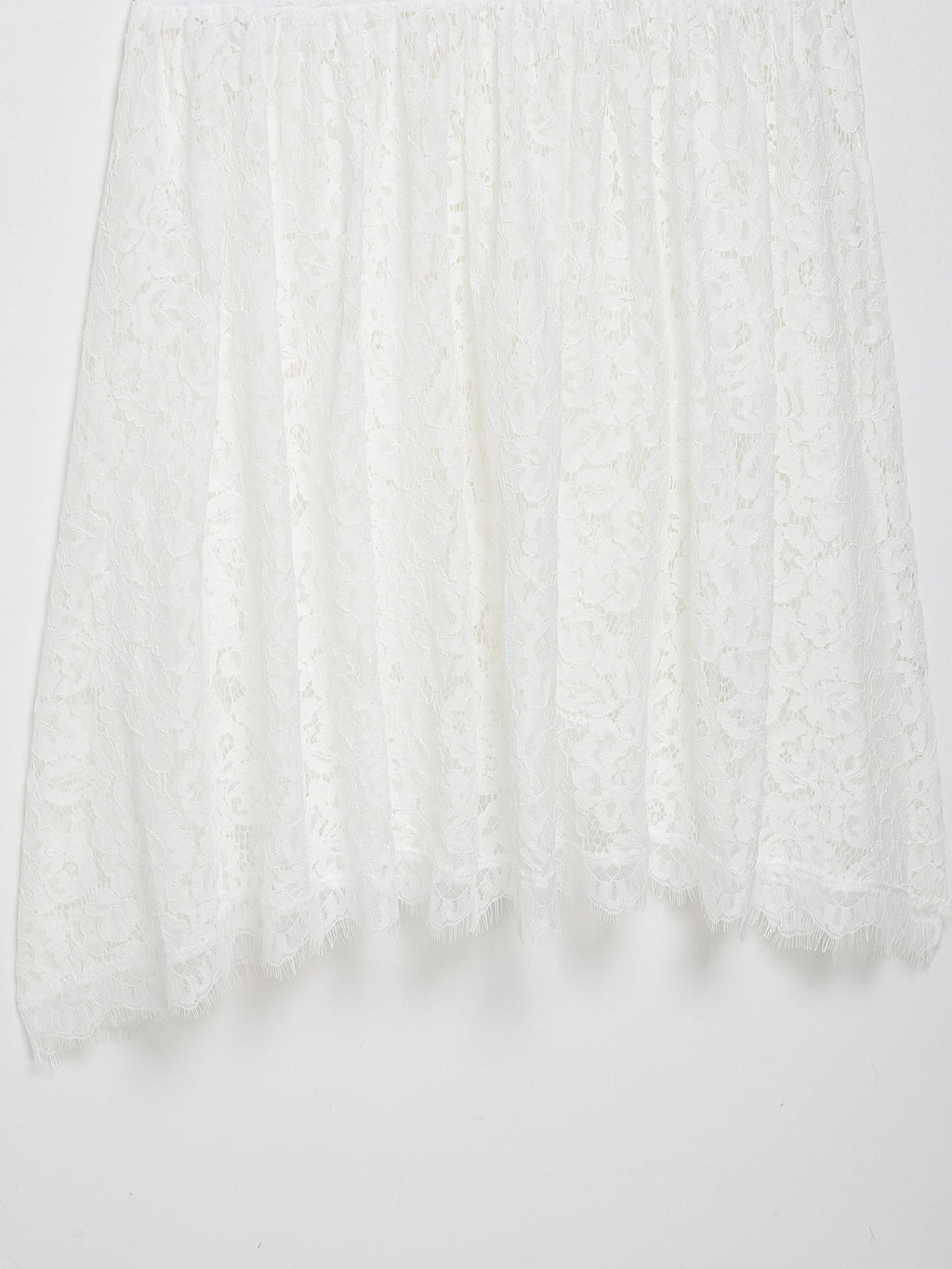 Lace Cutout out Two Piece Skirt Set