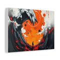 Vibrant Art Canvas Print, Wall Decor, Home Aesthetic, Living Room Artwork, Unique Gift for Art Lovers