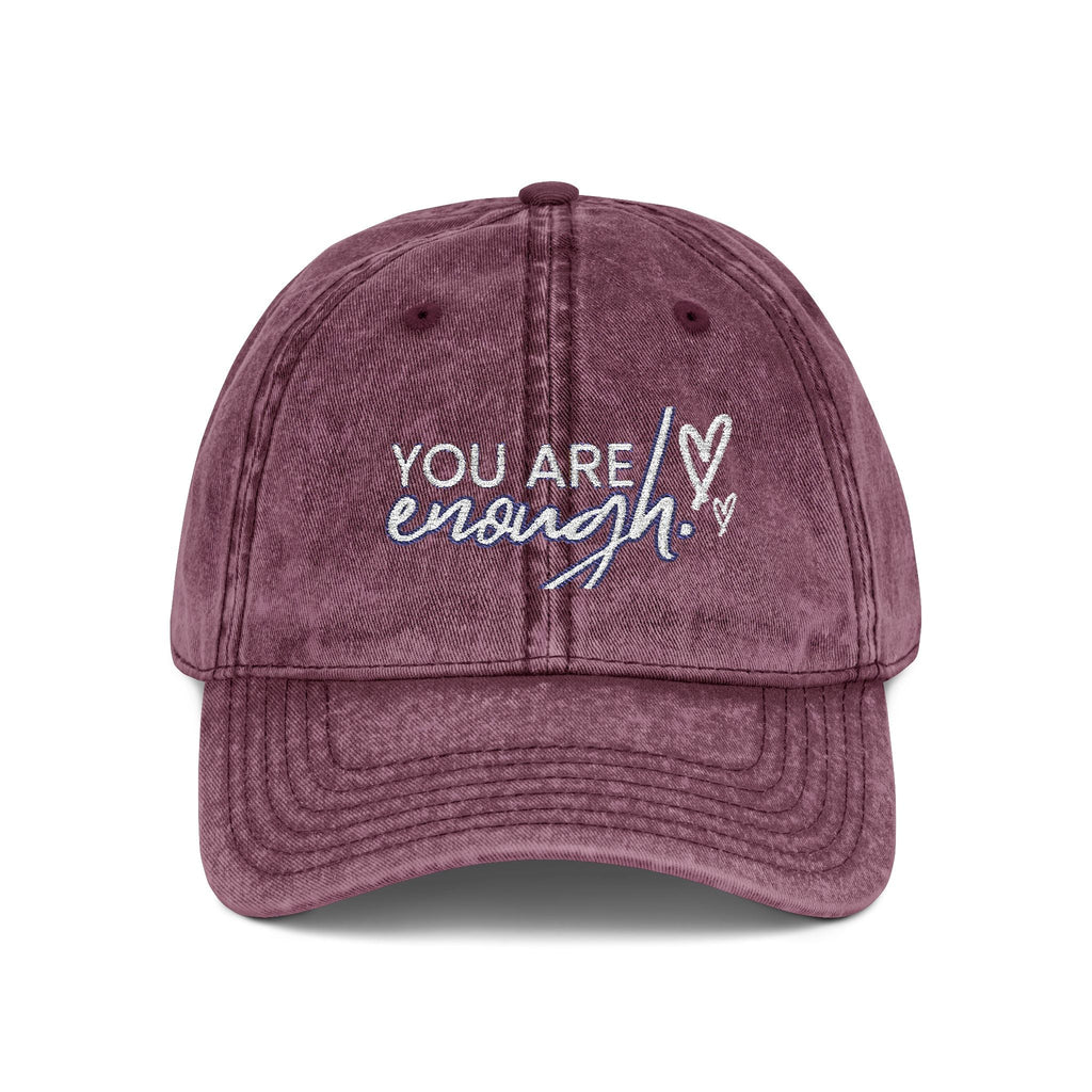 “You Are Enough” | Adjustable Baseball Hat