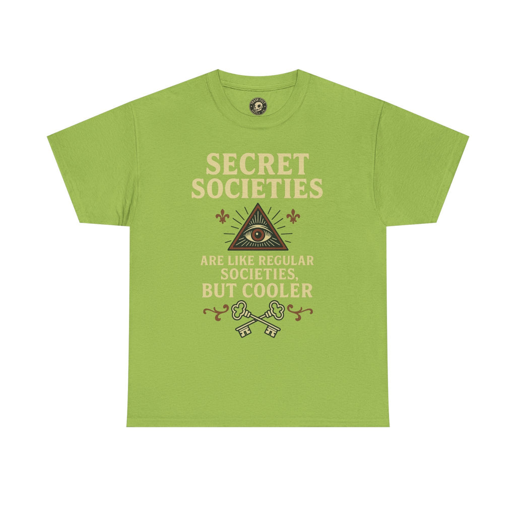 Secret Societies Shirt – Illuminati Eye Graphic Tee – Gildan 5000 Soft Cotton – Trash Cult Vintage Design