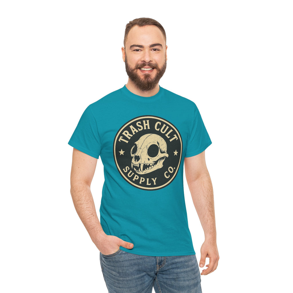 Trash Cult Skull - Stay Feral Culture Vibe, Streetwear Gift, Casual Outfit, Festival Wear, Trendy Apparel, Unique Present