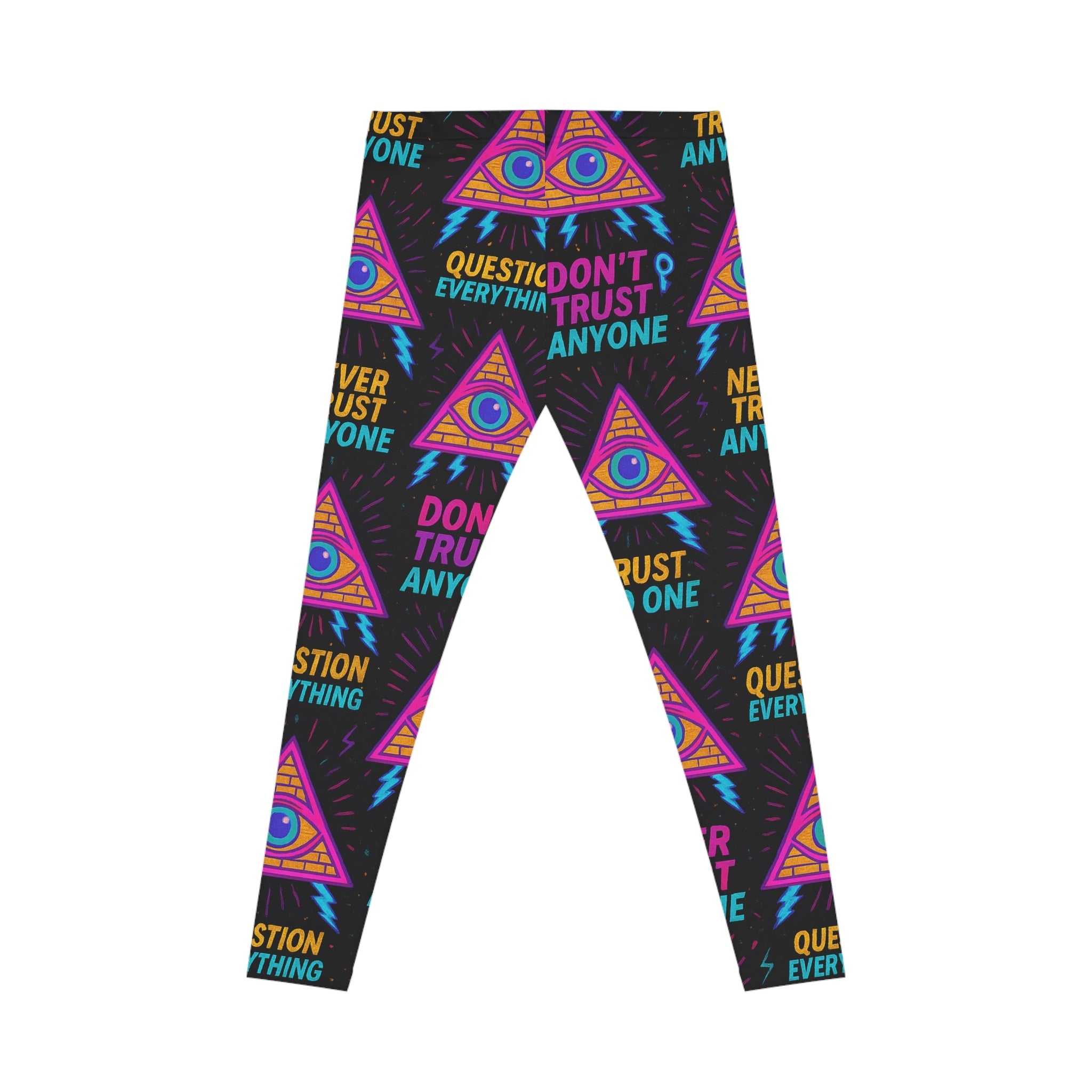 Don’t Trust Anyone – Limited Edition All-Over Print Leggings | Illuminasty Drop