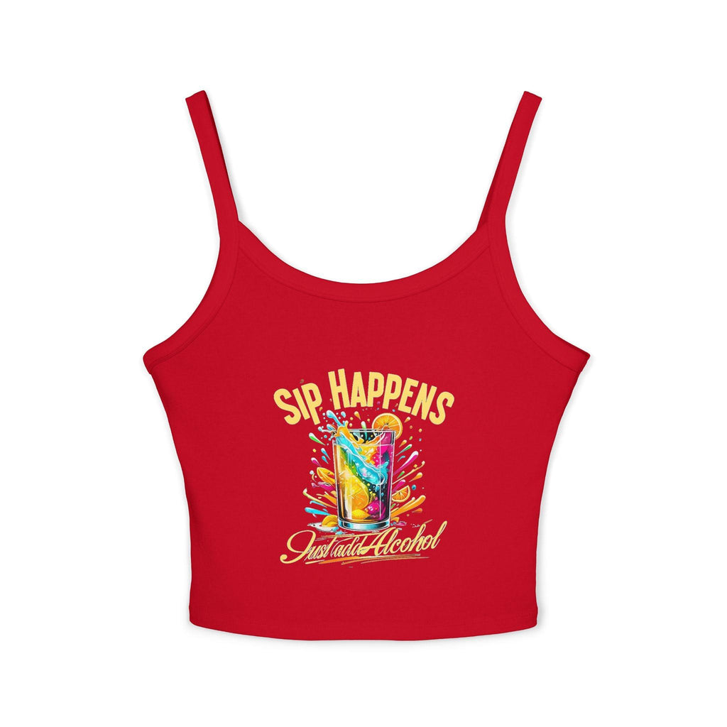 Playful & Stylish Womens Spaghetti Strap Tank Top