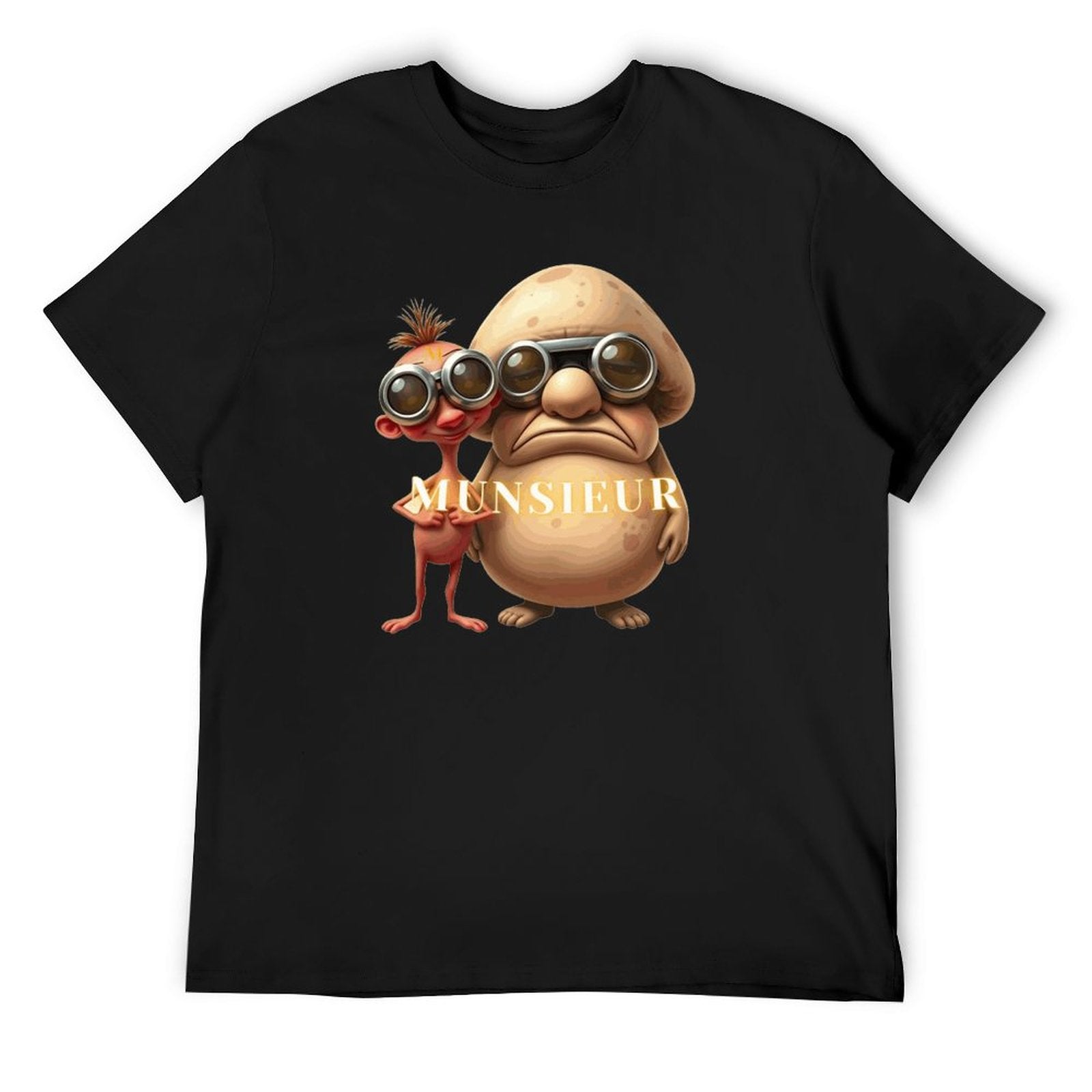 Munsieur Men's Tee "Stinky Pinky and Backdoor Bandit" Adult Humor
