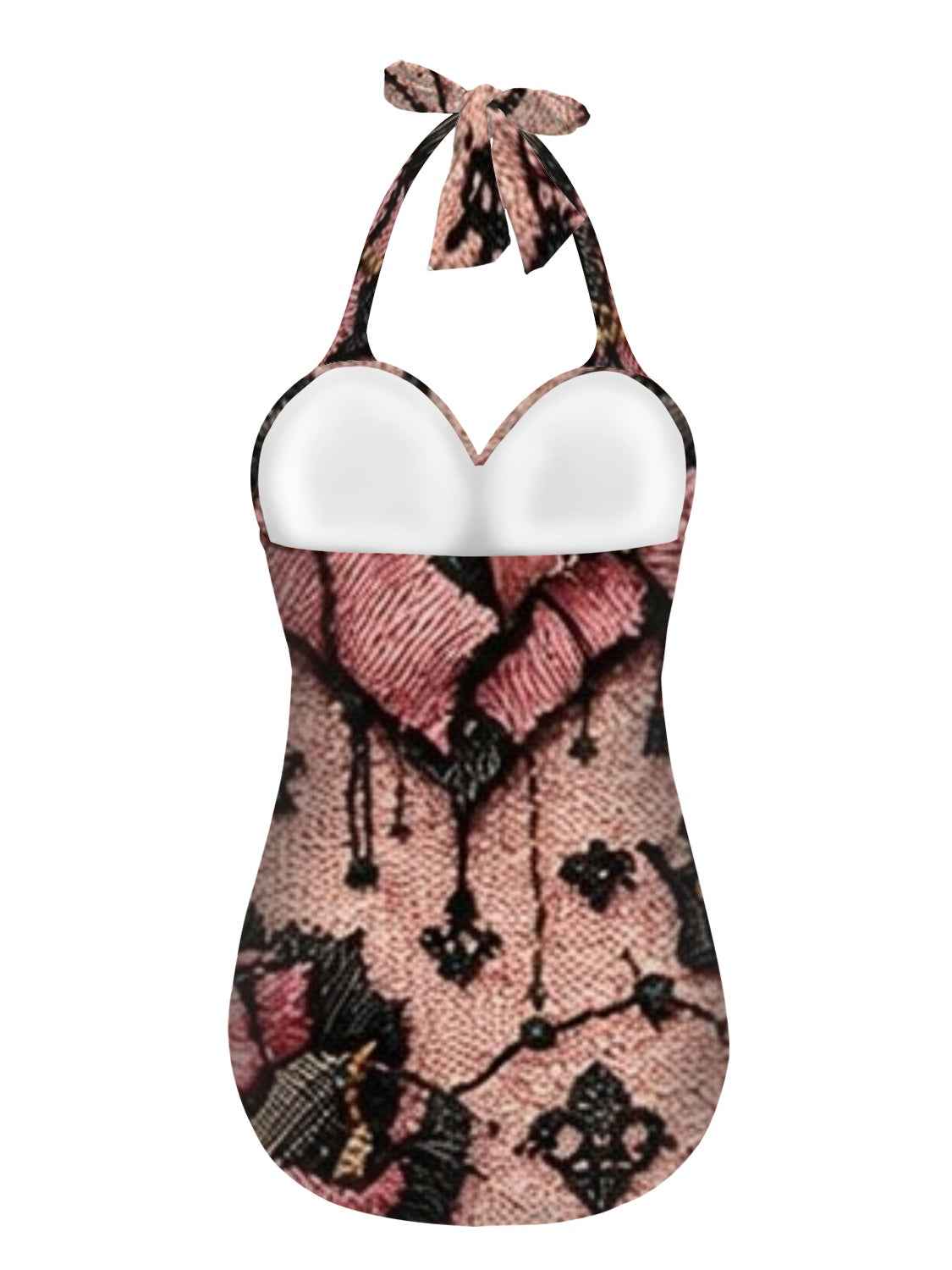 MUNSIEUR Strappy One Piece Bikini Valentine's Day Collection