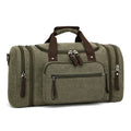 Canvas Travel Duffel Bag - Portable Messenger Bag for Outdoor & Travel