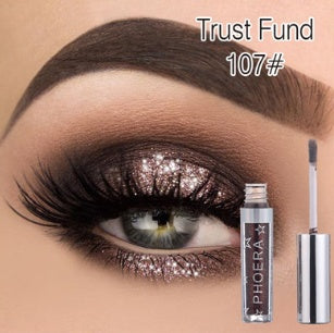 PHOERA Magnificent Metals Glitter and Glow Liquid Eyeshadow pick from 12 Colors