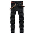 Trendy Fashion Stretch Big Ripped Pants