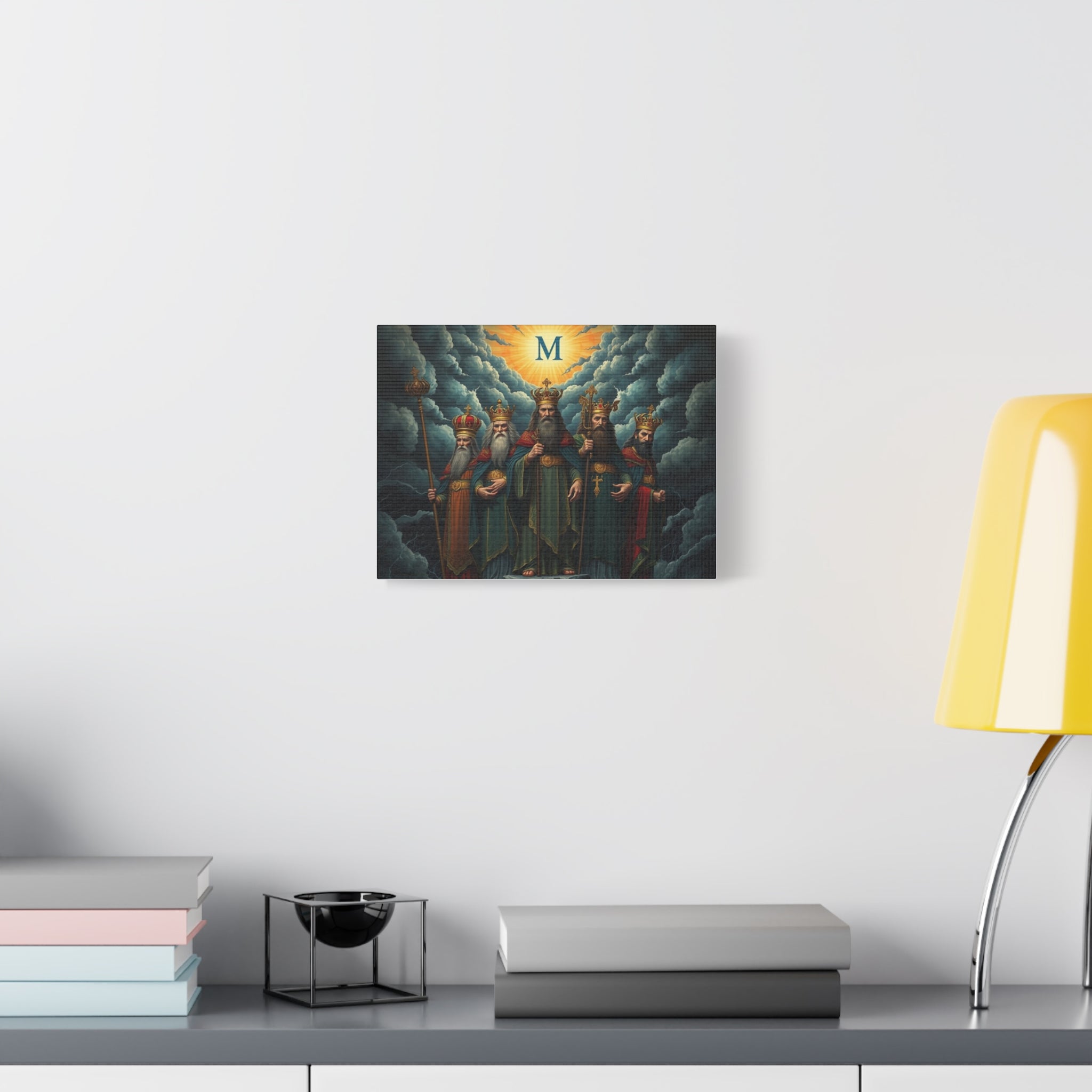 Majestic Kings Canvas Print, Wall Art, Home Decor, Regal Artwork, Gift for Him, Religious Wall Decor
