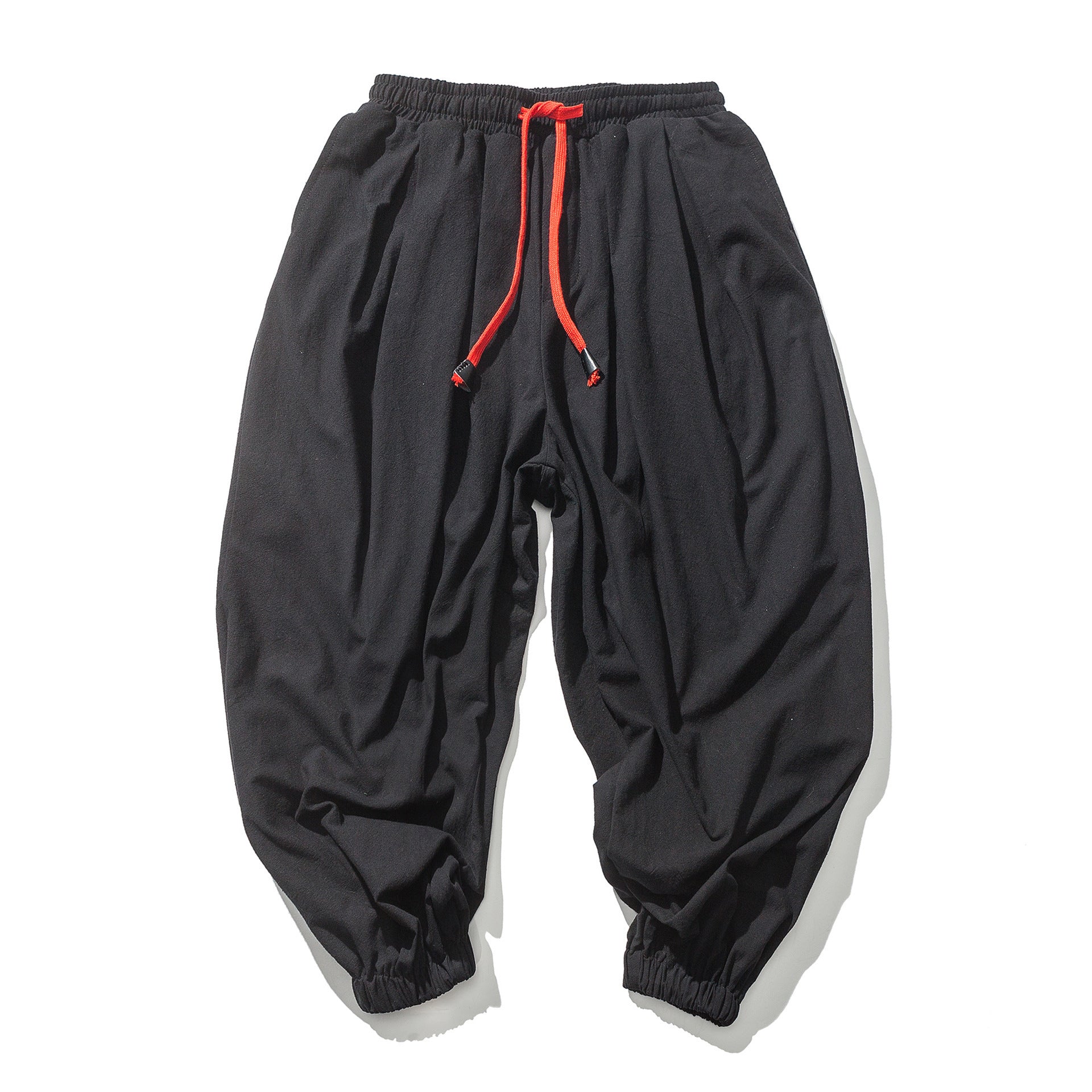 Men's Four Seasons Cotton Loose Hanging Gear Men Flying Squirrel Joggers