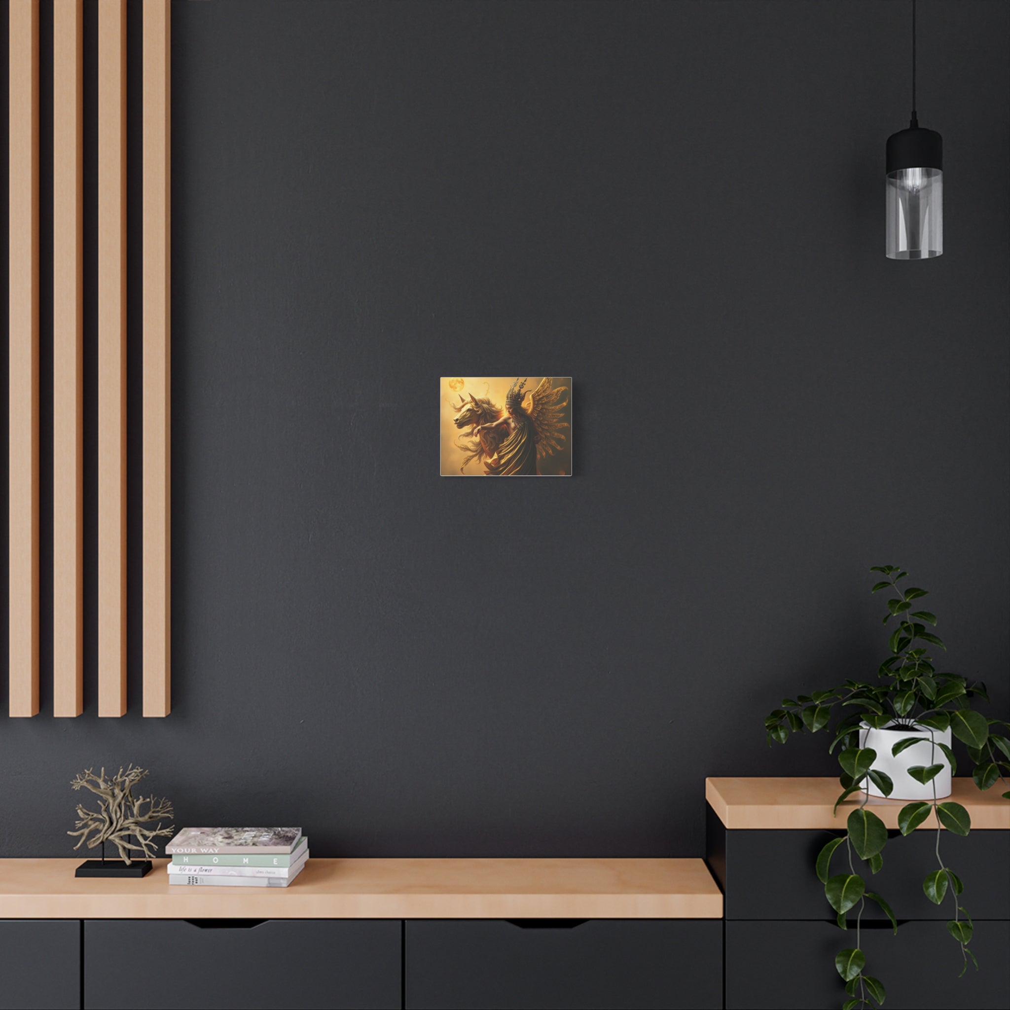 Stretched Canvas Art Print of Mythical Goddess, Wall Decor for Home, Fantasy Art, Unique Gift Idea for Art Lovers