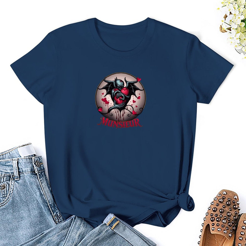 Munsieur T-Shirt for Women: Classic with a Modern Edge for Her