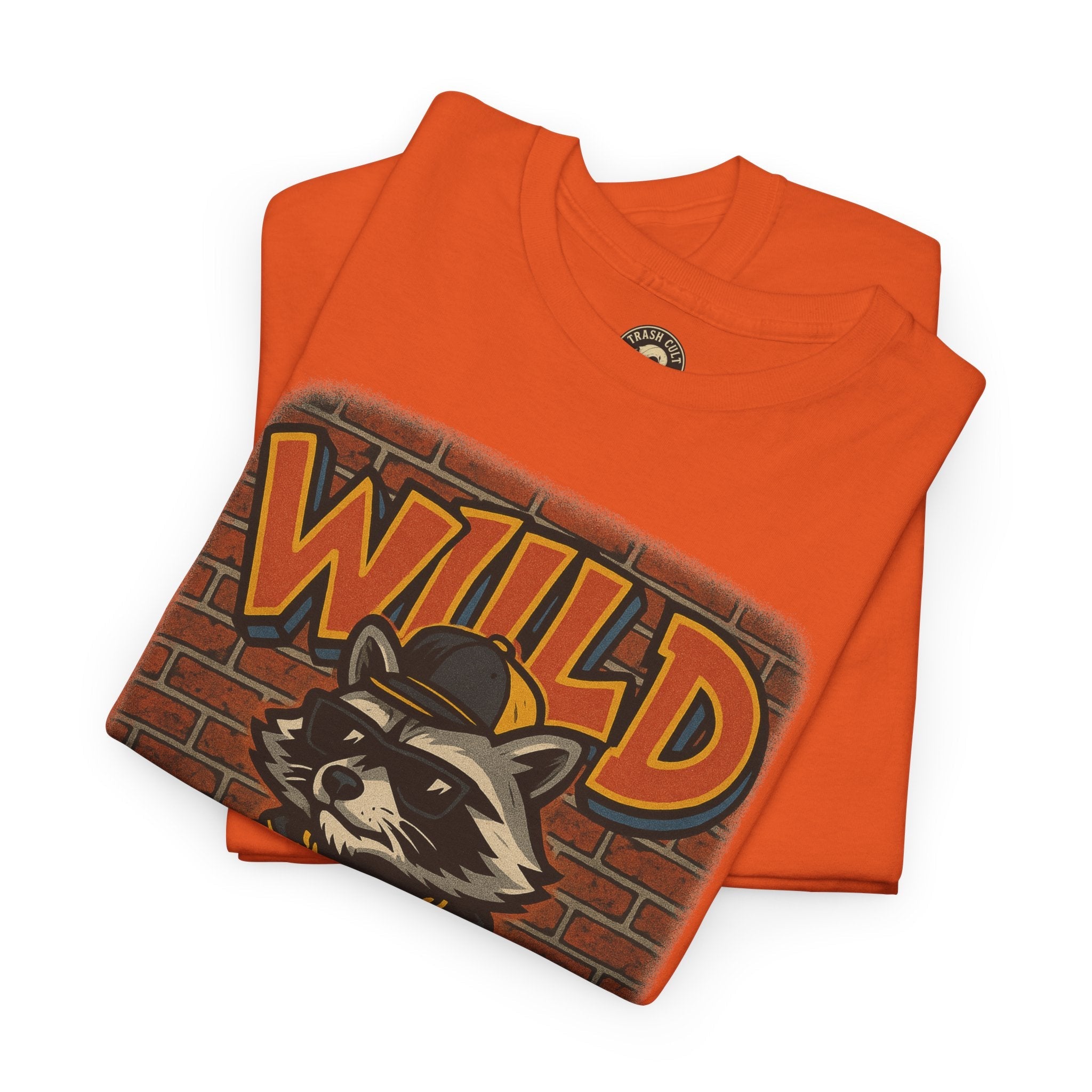 Wild Trash Cult Unisex Tee, Retro Animal T-Shirt, Graphic Tee, Eco-Conscious Apparel, Gift for Nature Lovers, Casual Streetwear