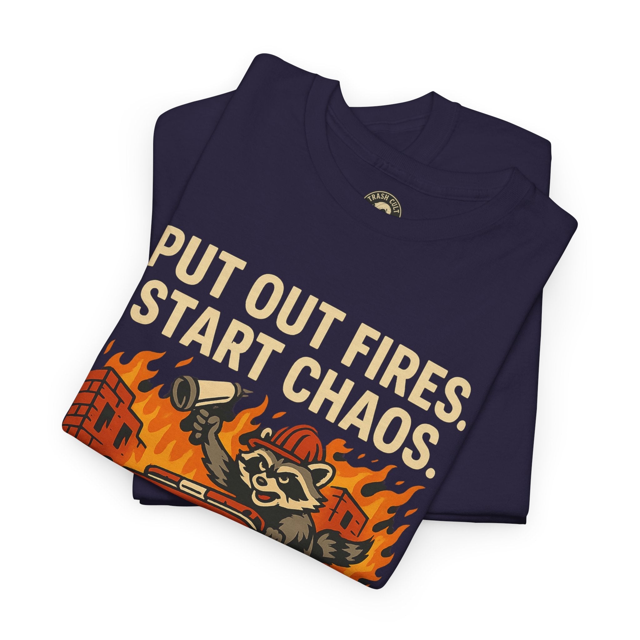 Put Out Fires Start Chaos Unisex Heavy Cotton Tee | Funny Firefighter Shirt | Casual Wear | Gift for Firefighter Lovers, Firefighter [...]
