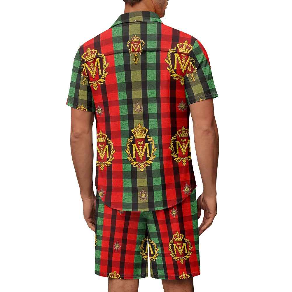 Men's Summer Shorts Set - Two Piece Casual Outfit for Men
