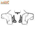 LOBOO Upper Crash Bar for BMW R1300GS Adventure (2024-on) – 304 Stainless Steel, Multi-Point Support, Silver / Black Finish