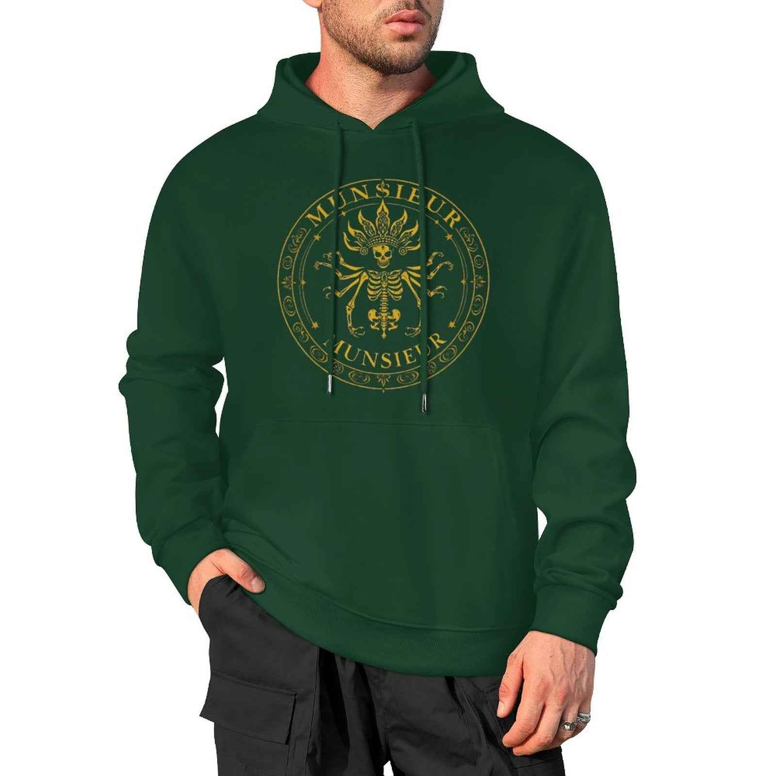 Bone Deep Hoodie - Ultimate Skull Design Heavyweight Gothic Streetwear