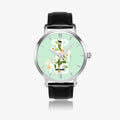 159. 46mm NESTDEER SPRING Unisex Automatic Watch (Silver)