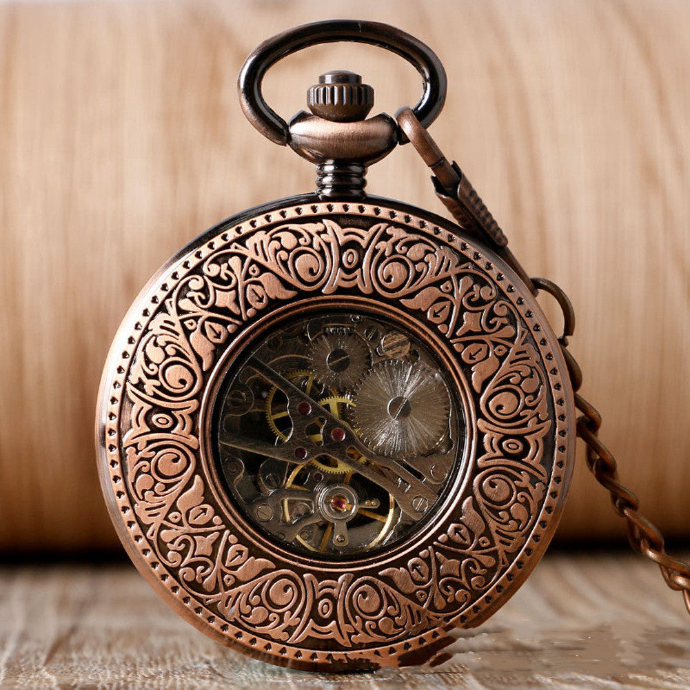Vintage Style Personalized Manual Manipulator Pocket Watch