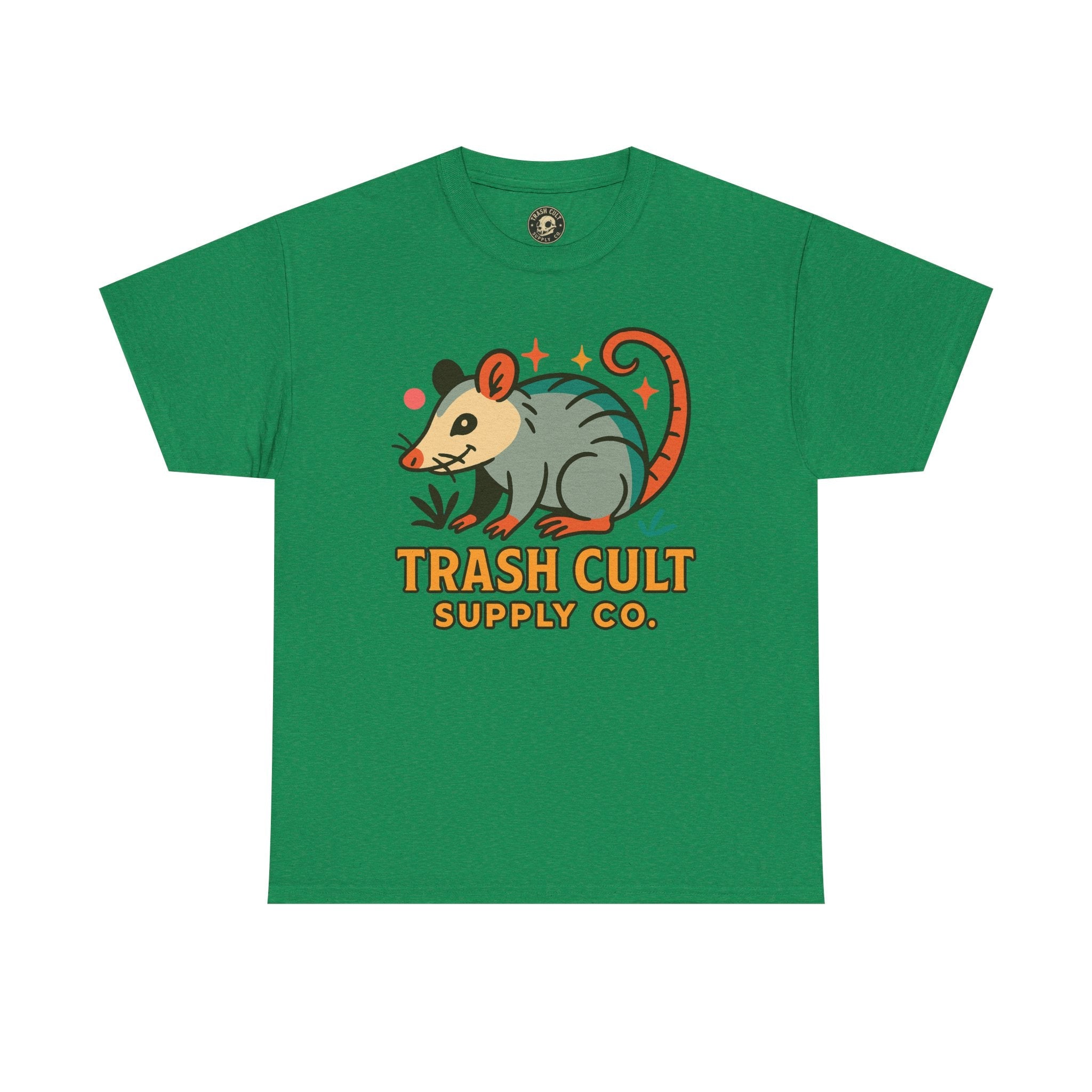 Trash Cult Unisex Cotton Tee, Trendy Apparel, Gift for Nature Lovers, Eco-Friendly Fashion, Unique Graphic Tee, Beach Casual Wear
