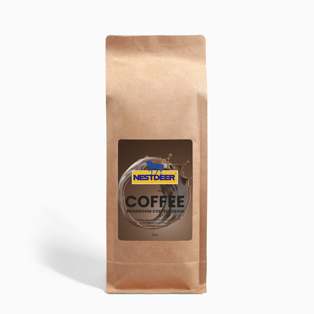Mushroom Coffee Fusion - Lion’s Mane & Chaga 16oz