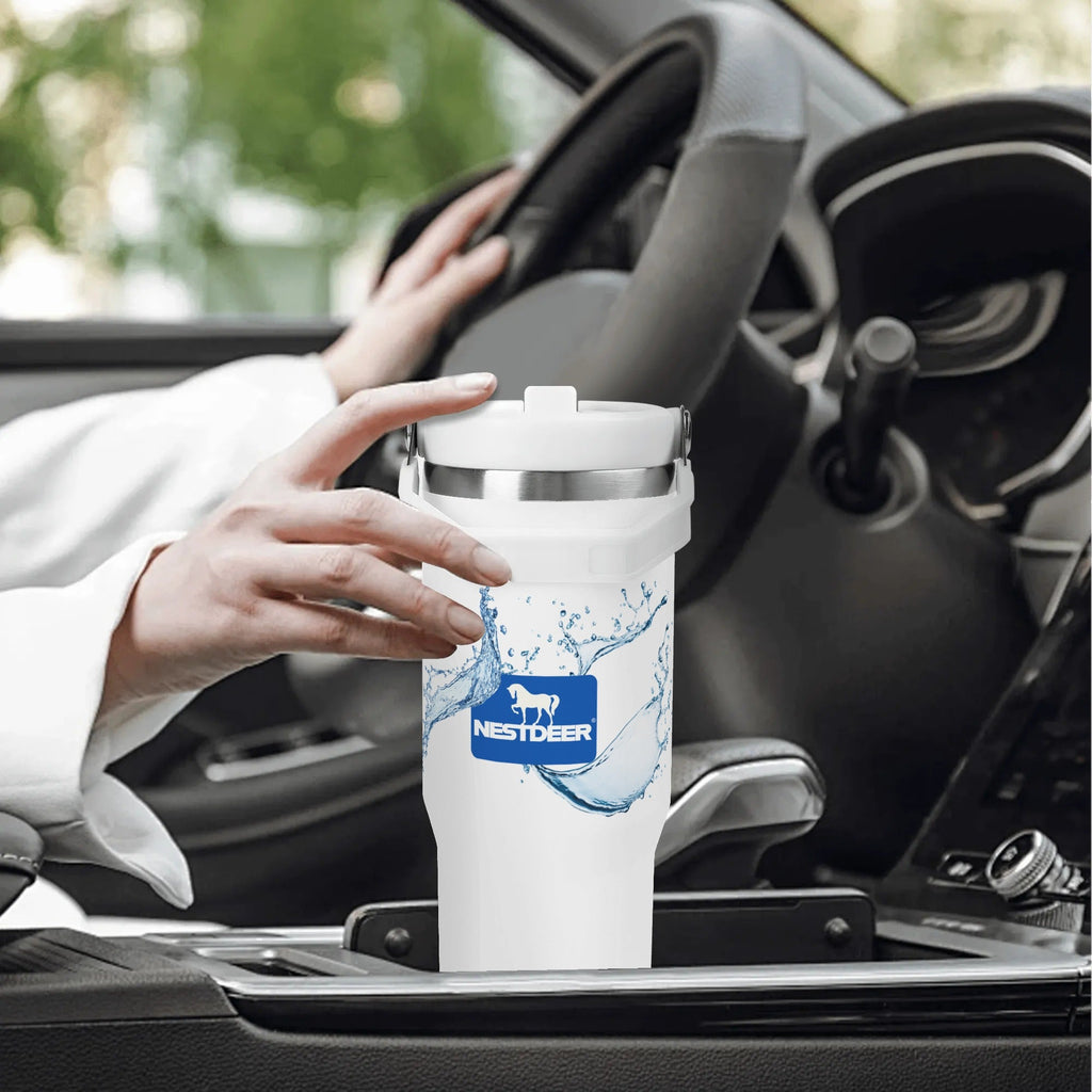 30oz Stainless Steel Tumblers Coffe Cup Suitable for Vehicle Cup Holders