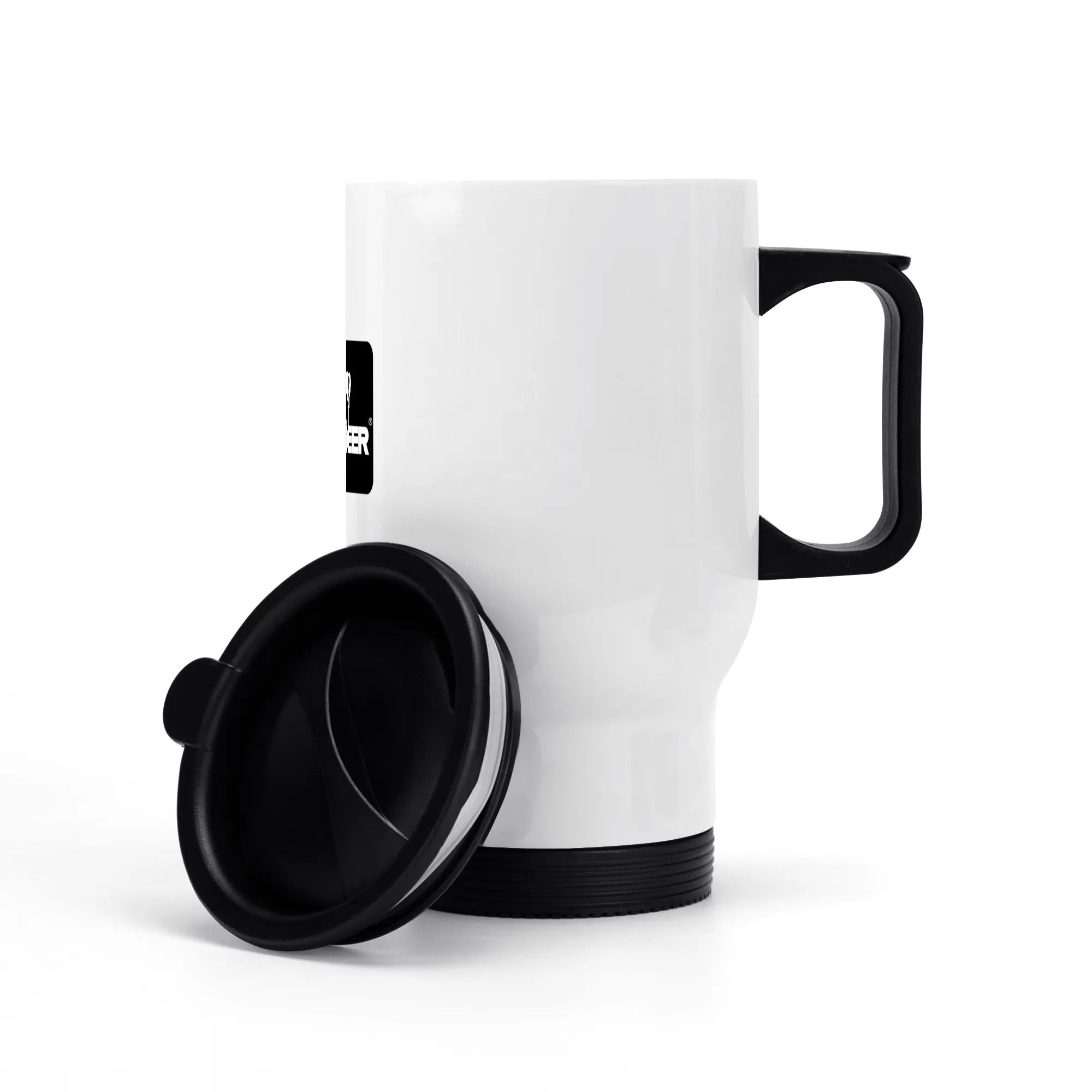 Stainless Steel Travel Coffee Mug (14 oz)