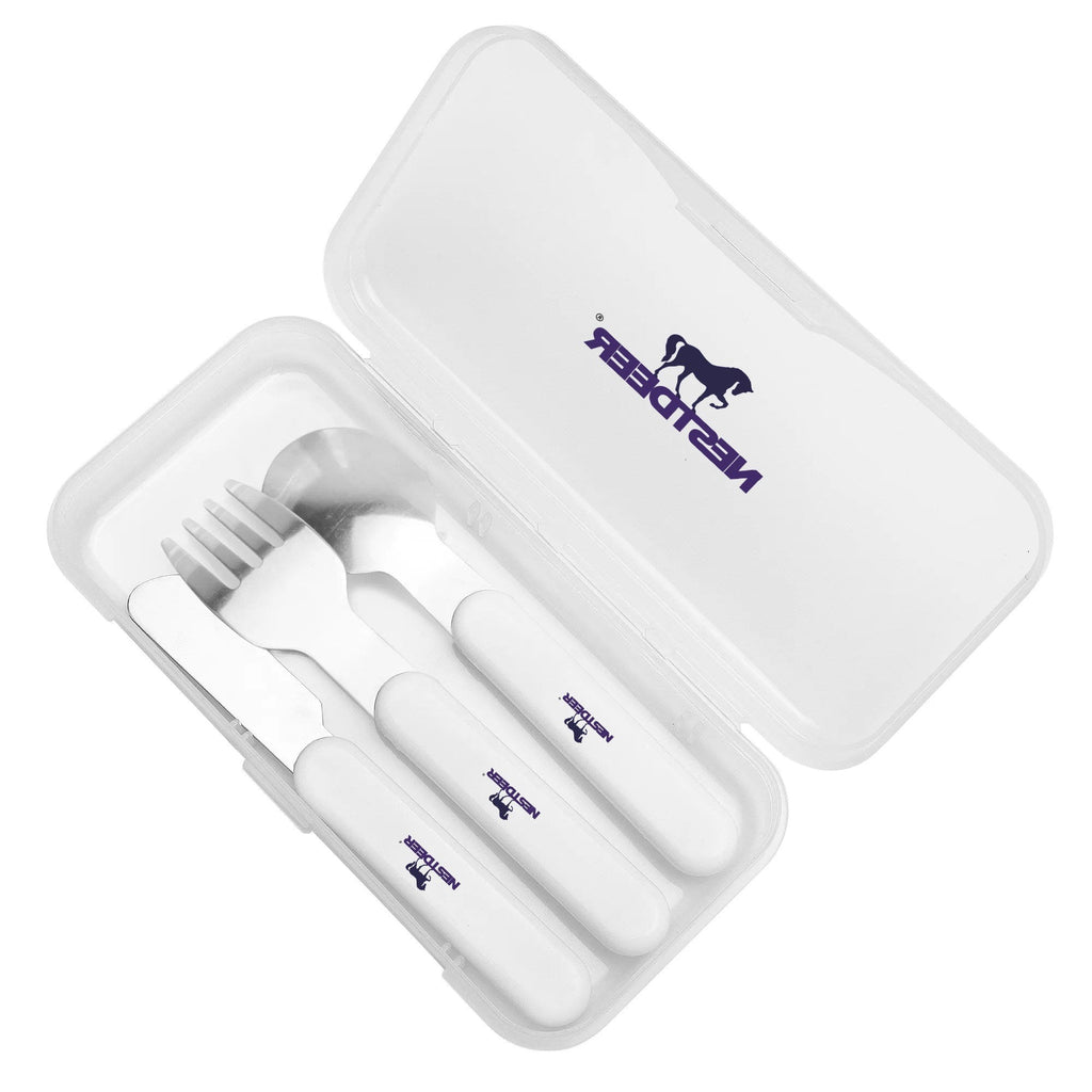 Personalized Stainless Steel Travel Utensils Set Cutlery Set with Case