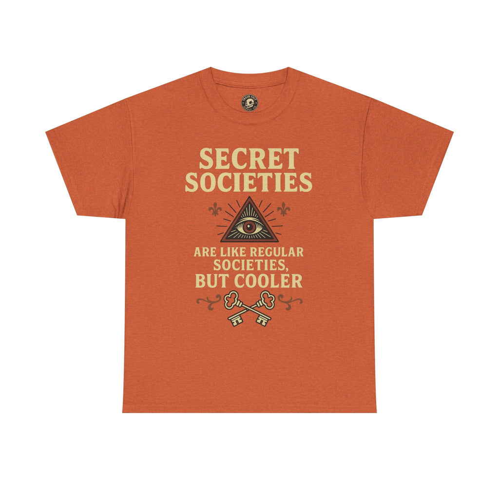 Secret Societies Shirt – Illuminati Eye Graphic Tee – Gildan 5000 Soft Cotton – Trash Cult Vintage Design