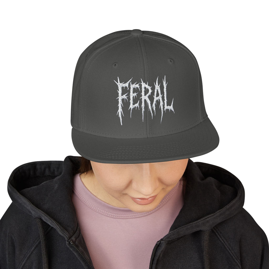 Feral Snapback Hat – Trash Cult Supply Co. Streetwear