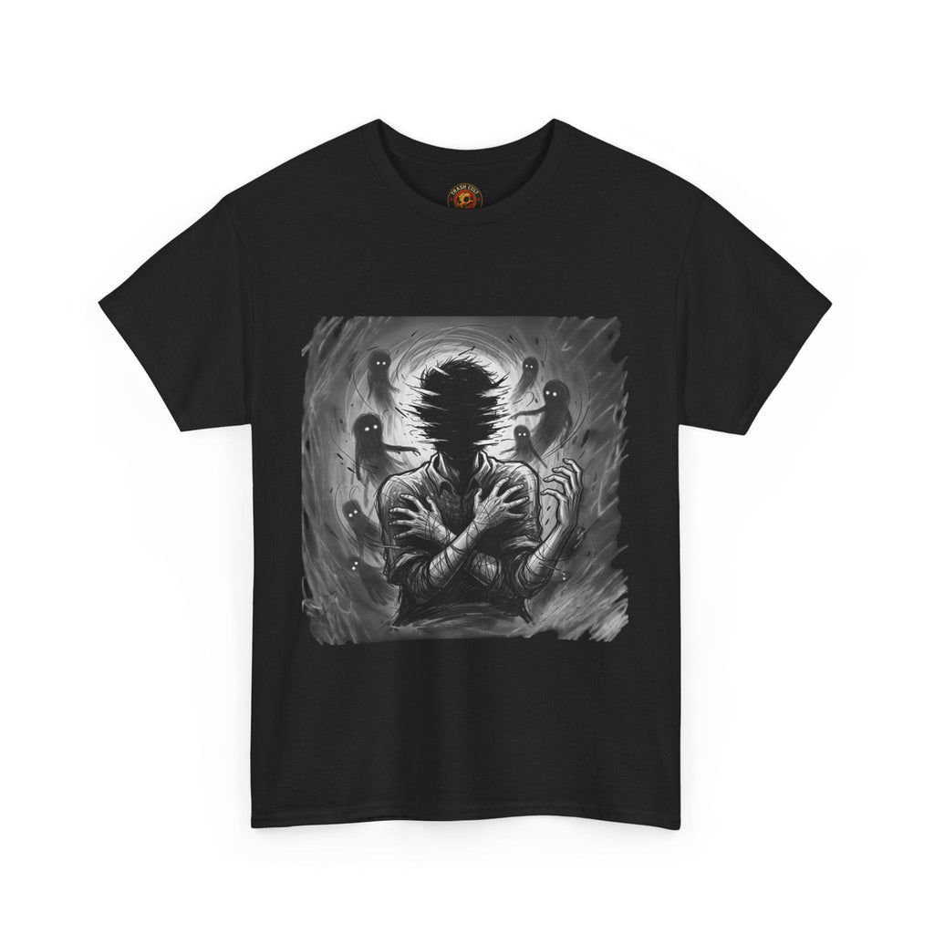 Xian Allen x Trash Cult Shirt – “Don’t Let Them In” | Ghost Spiral Emotional Horror Tee