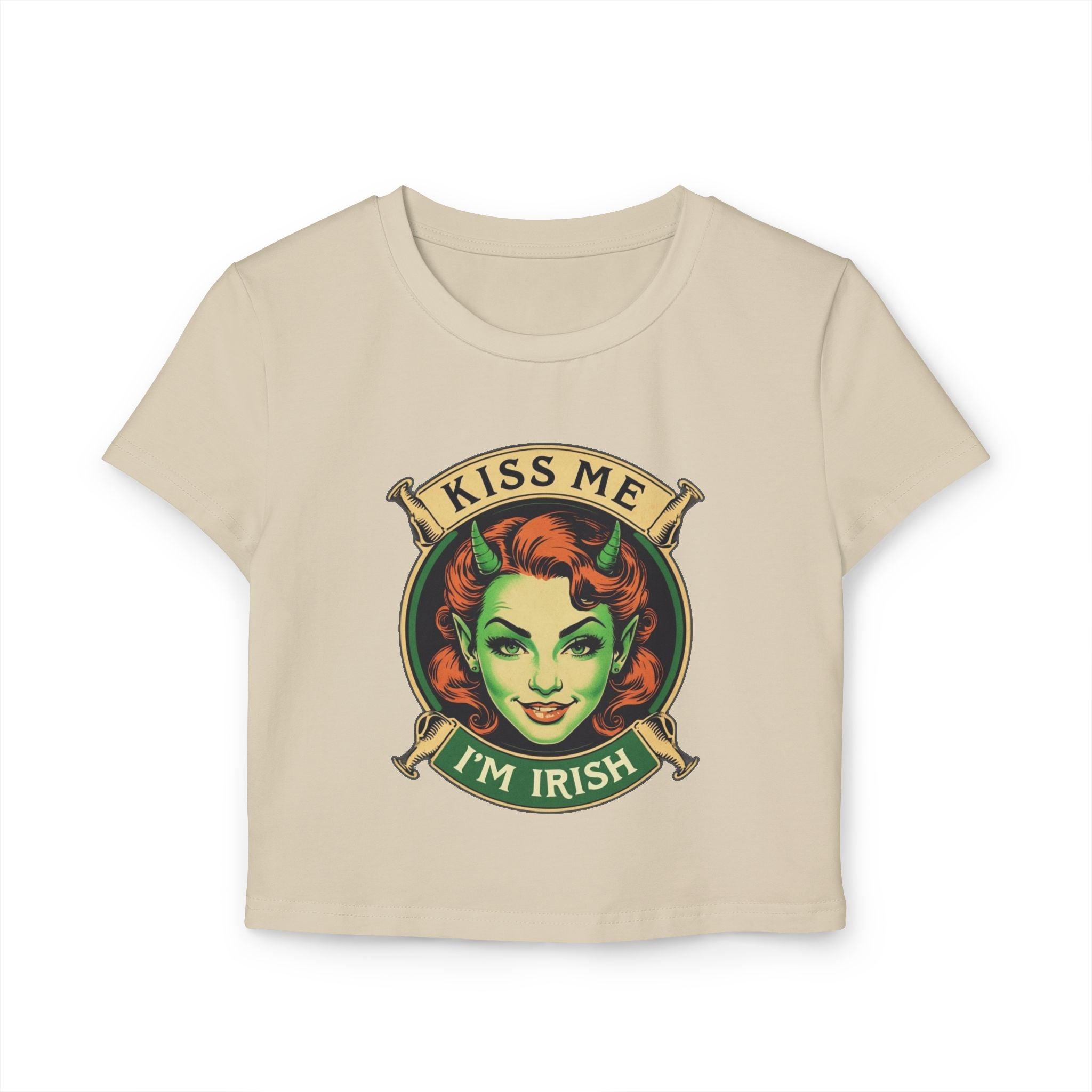 St Patricks Day Baby Tee Kiss Me Im Irish