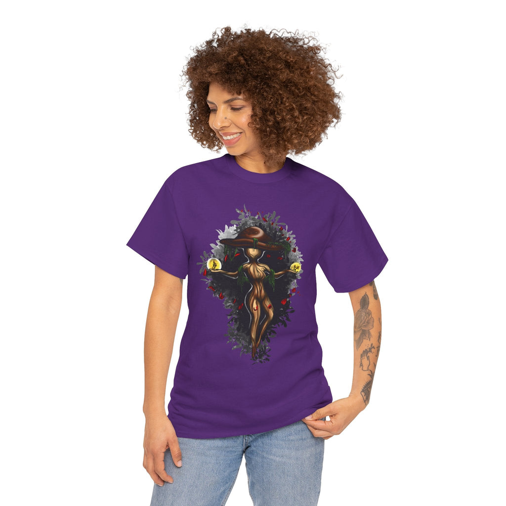 Mushroom Spirit T-Shirt – Lara Davenport x Trash Cult Supply Co. Collab (Gildan 5000)