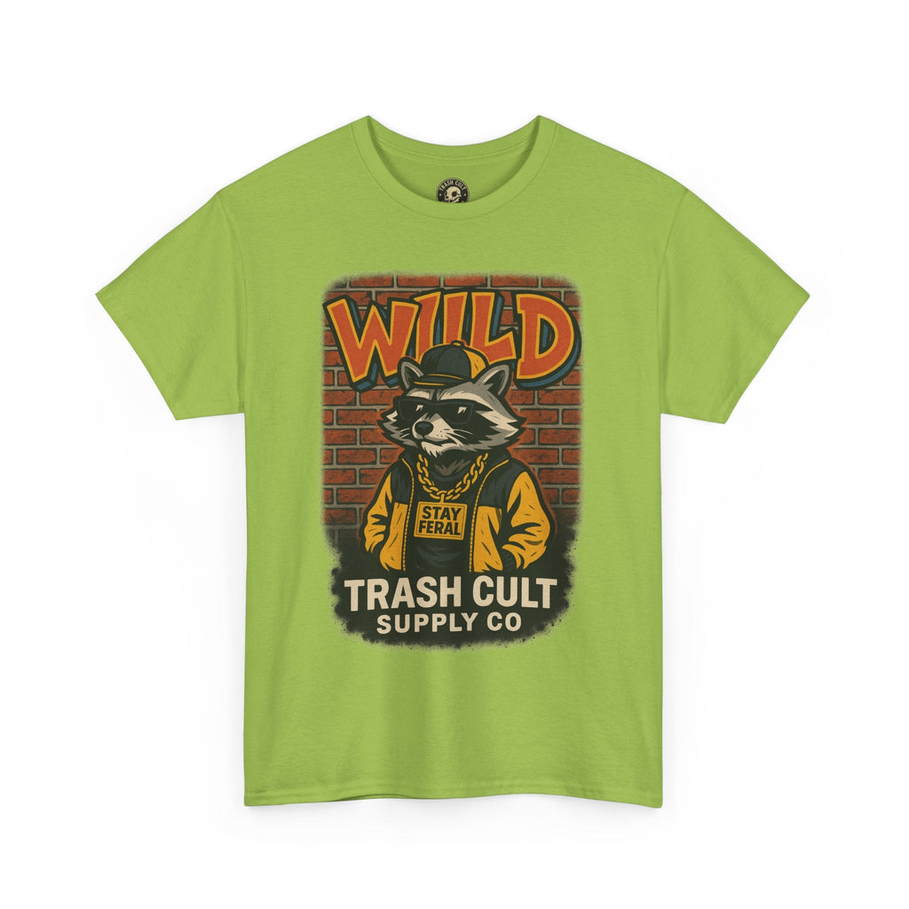 Wild Trash Cult Unisex Tee, Retro Animal T-Shirt, Graphic Tee, Eco-Conscious Apparel, Gift for Nature Lovers, Casual Streetwear
