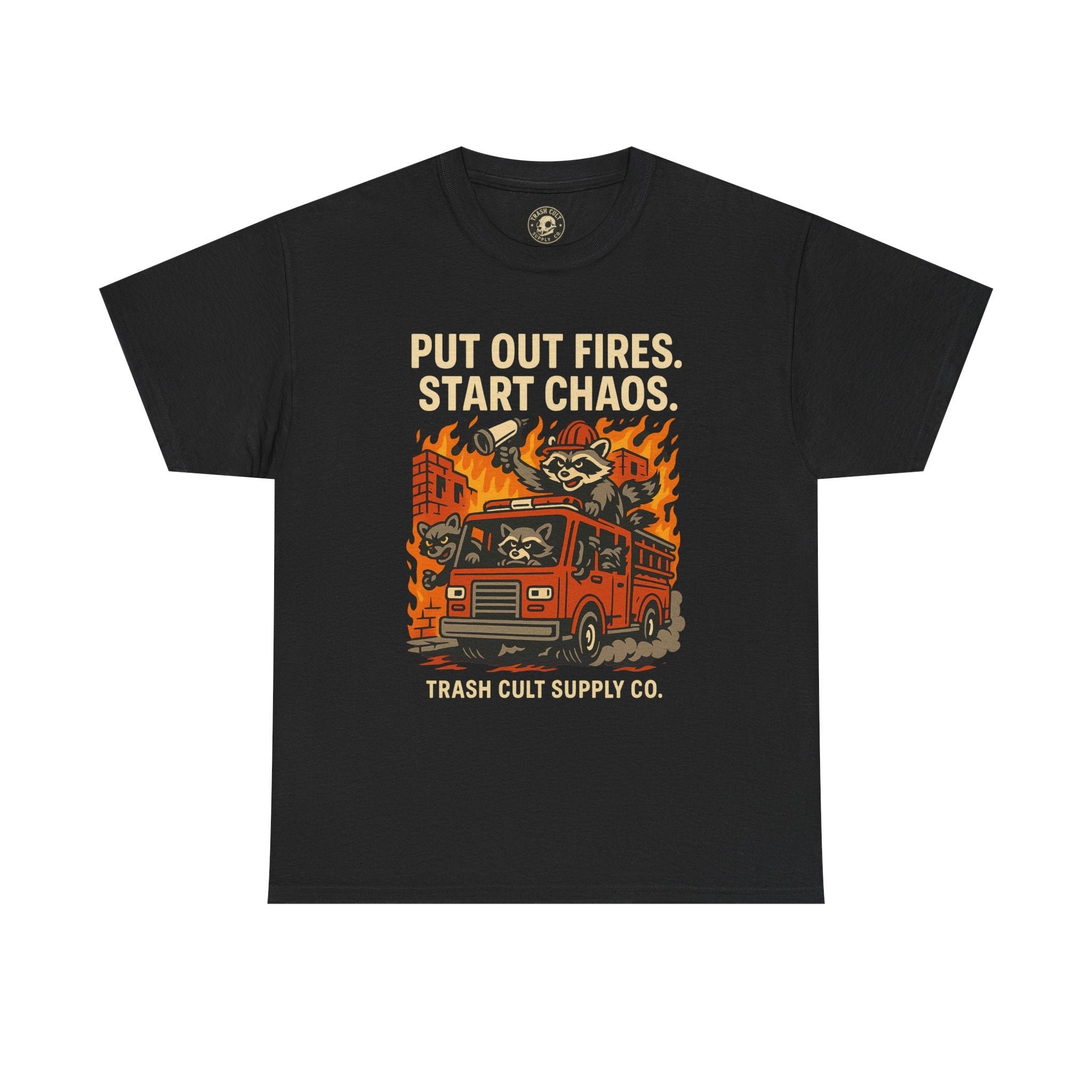 Put Out Fires Start Chaos Unisex Heavy Cotton Tee | Funny Firefighter Shirt | Casual Wear | Gift for Firefighter Lovers, Firefighter [...]