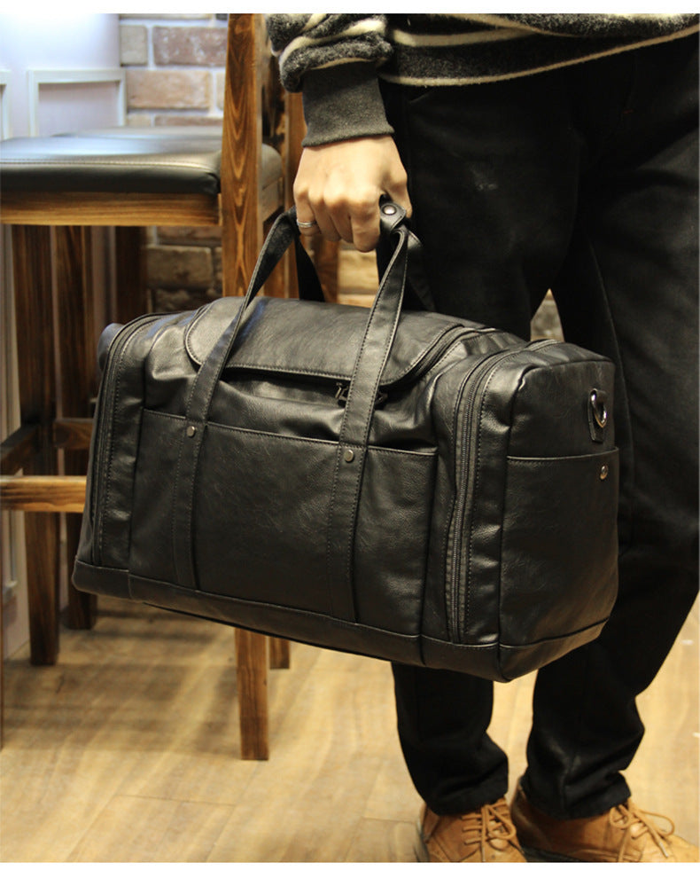 Overnight Duffel Bag - Travel Size Weekender Bag for Men & Women