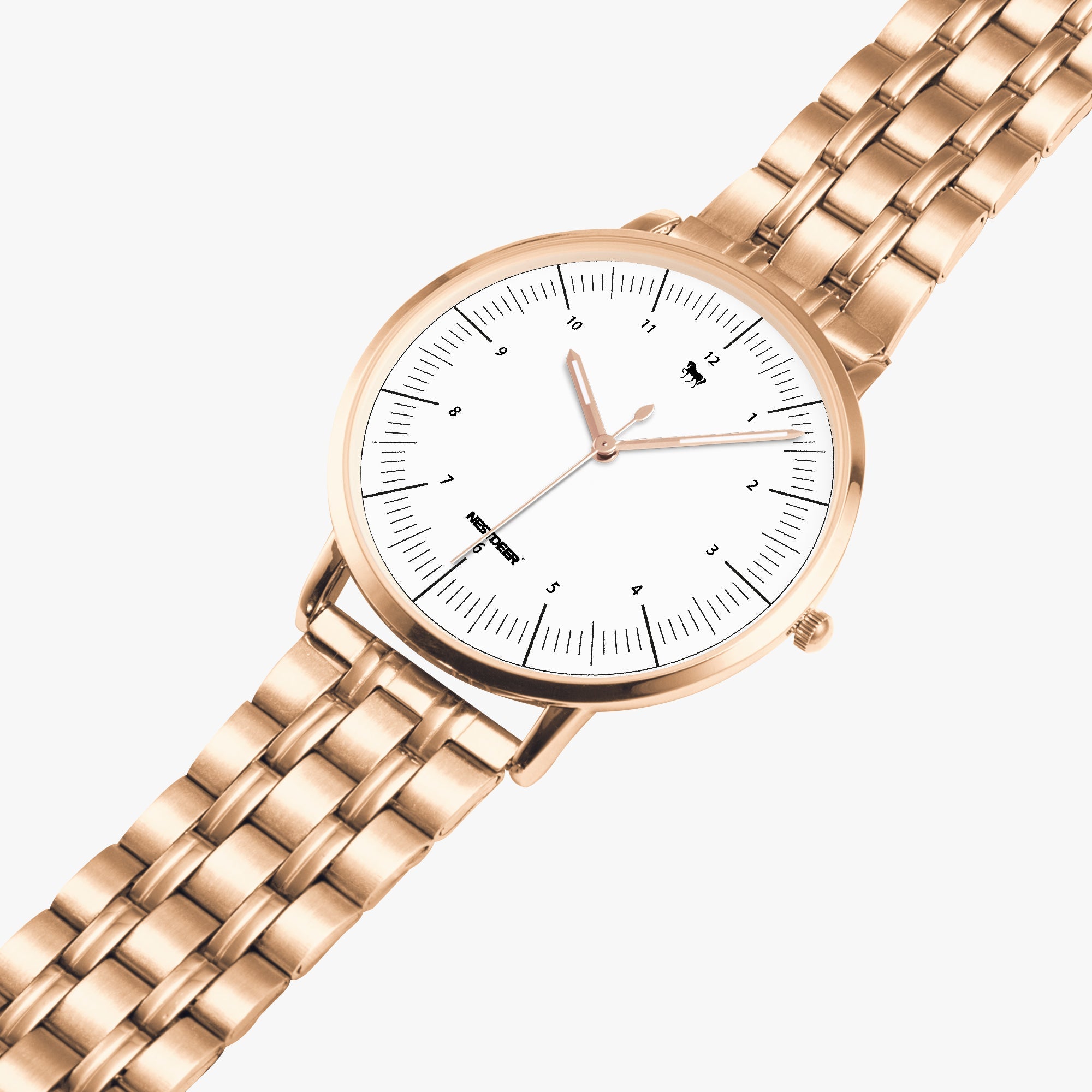 273. Instafamous Steel Strap Quartz watch