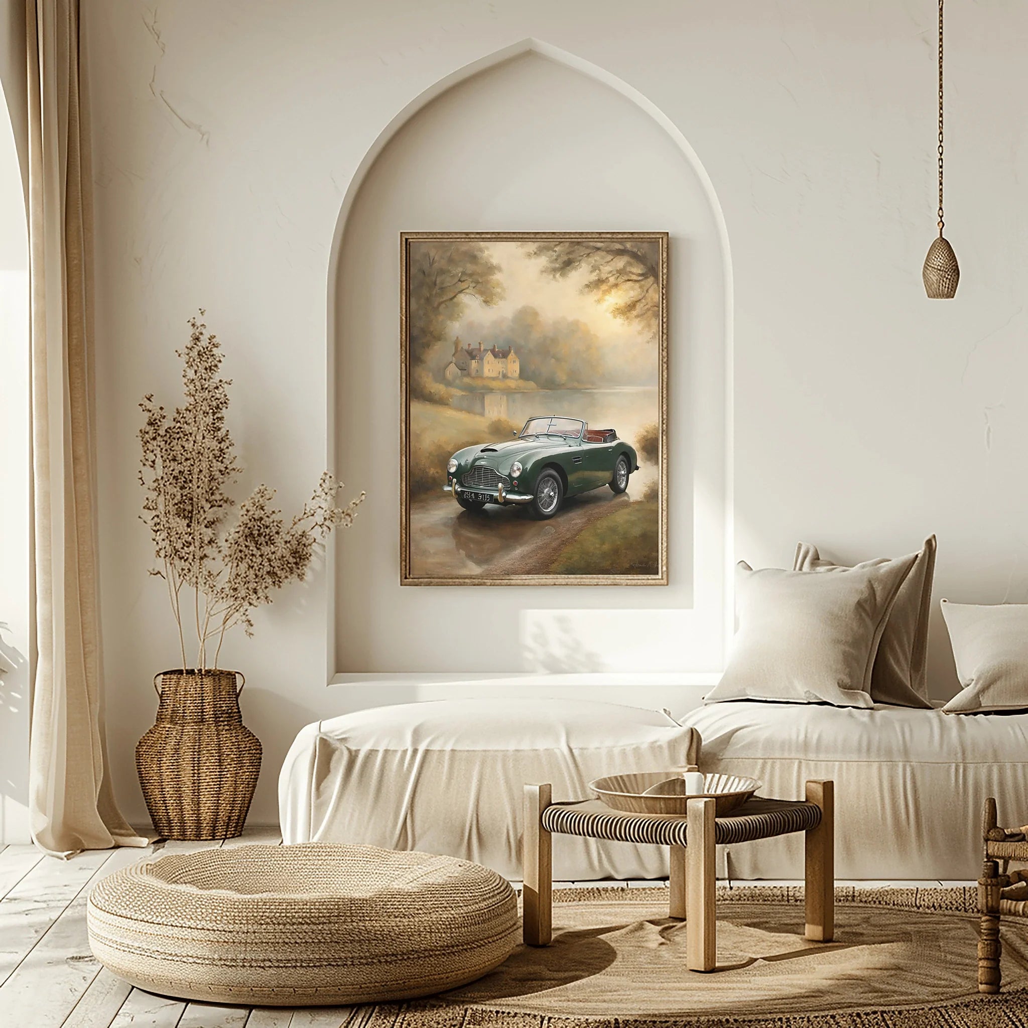 1954 Drophead "Lakeside Serenity" Art | Manor House Heritage Print
