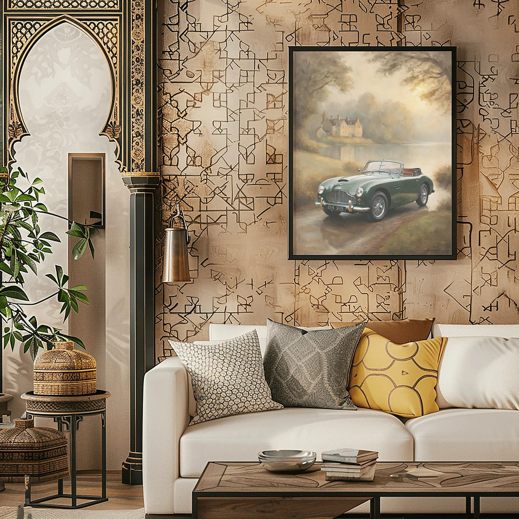 1954 Drophead "Lakeside Serenity" Art | Manor House Heritage Print